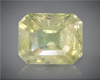 Natural Unheated & Untreated Certified Yellow Sapphire (Pokhraj) 6.48 carats -98085